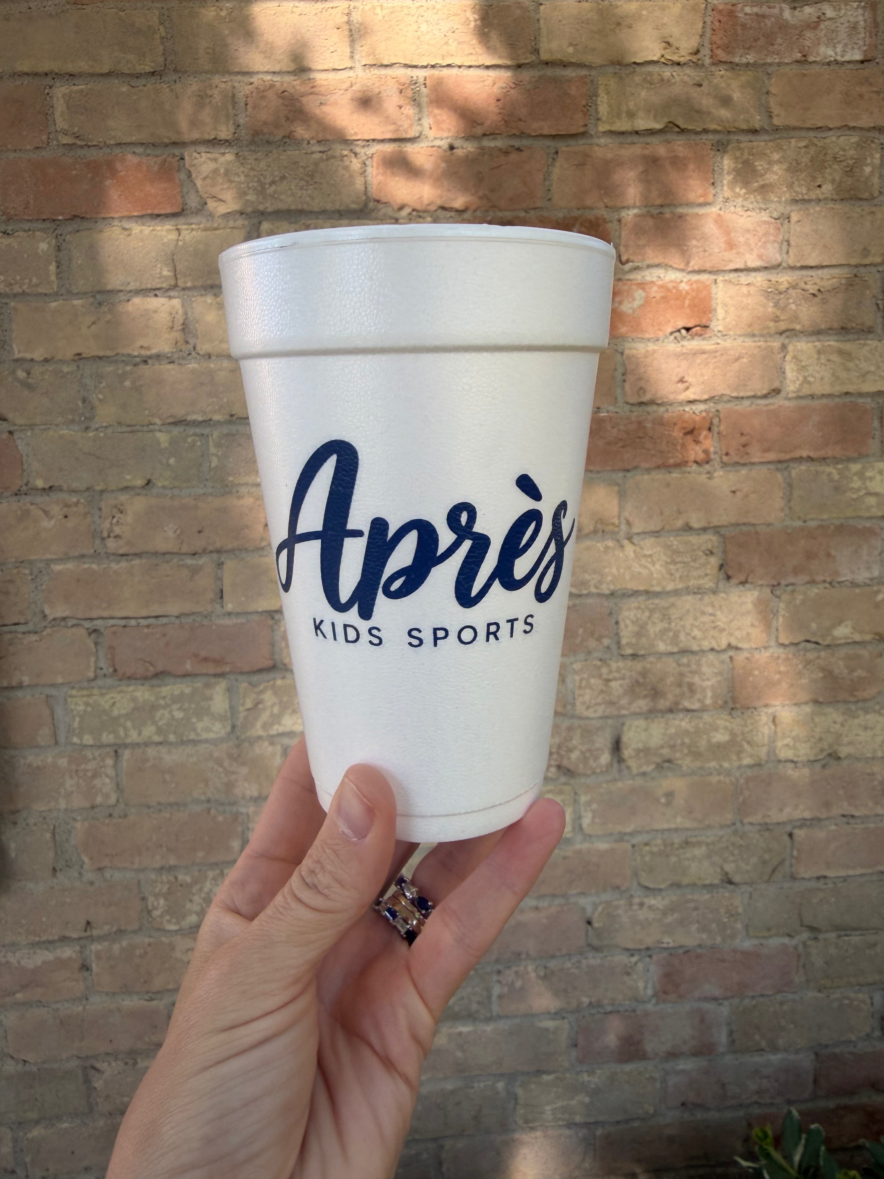 Custom Styrofoam Cups - Sleeve of 10